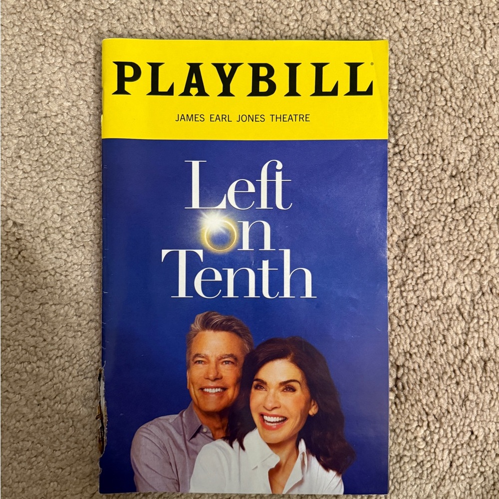 “Left on Tenth” Broadway Playbill - Original Cast
